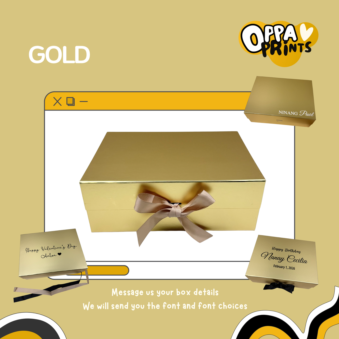 Personalized Gift Box