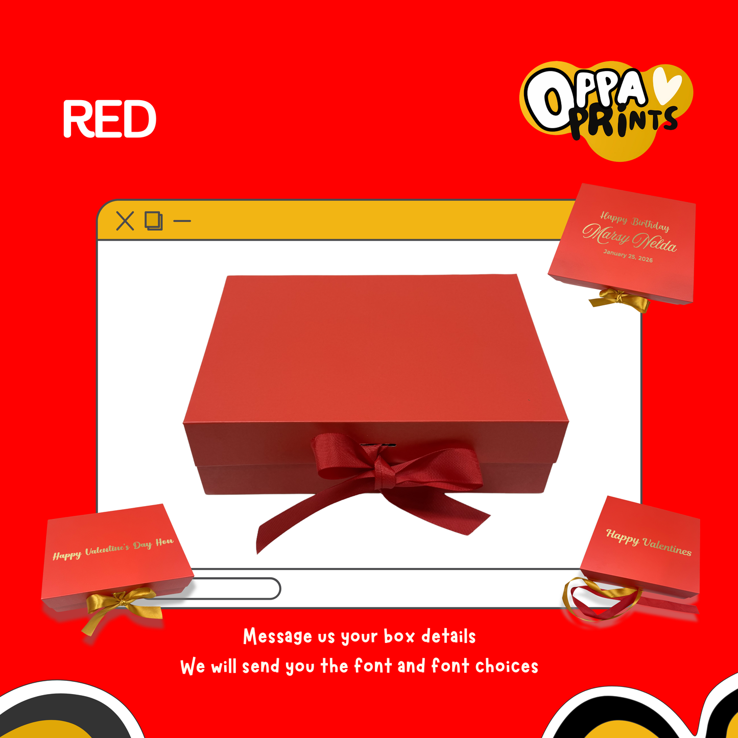 Personalized Gift Box